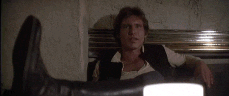 Image result for han solo shoots greedo gif