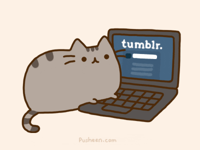 cat tumblr pusheen notebook