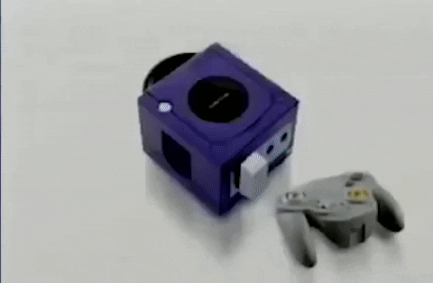 Este es el juego descubierto en una Nintendo GameCube.-Blog Hola Telcel