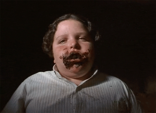 chocolate bruce bogtrotter eating matilda
