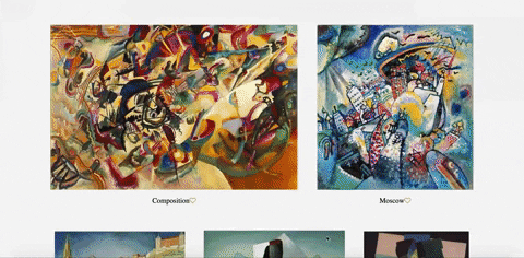 GitHub - Elronia/interactive-art-gallery-ui: Art Gallery is a full CRUD ...