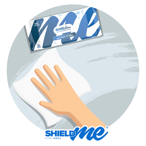 Mask Wipe GIF by SHIELDme - Find & Share on GIPHY