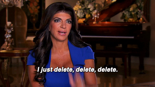 Do These 4 Things To Start Your Year Off On the Right Foot real housewives gif