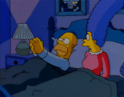 Chilling The Simpsons Find And Share On Giphy 动态图库网