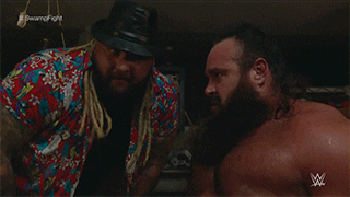 6. CO-ME: Swamp Fight Match: Bray Wyatt vs. Triple H Giphy