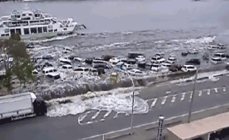 Image result for tsunami gif