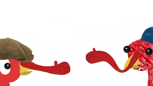 Turkey High Five GIFs - Find & Share on GIPHY
