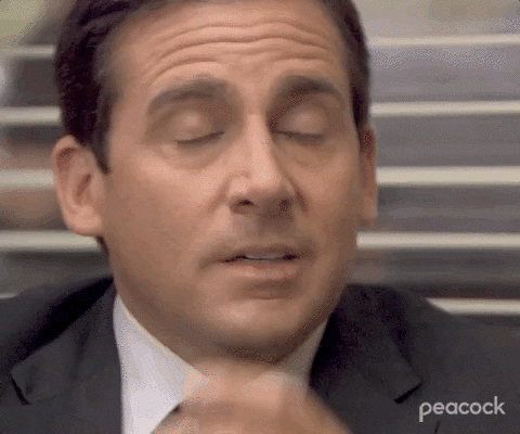 Gif of Michael Scott from the Office tv show face-palming.