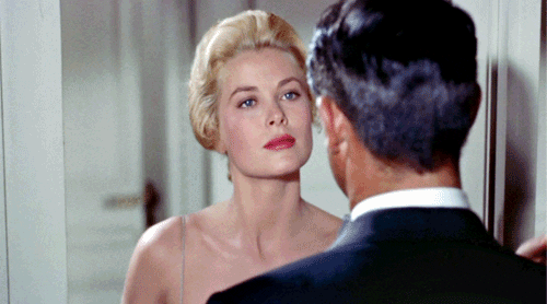 Image result for grace kelly hitchcock gif