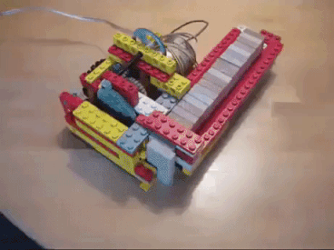 Lego Machine in funny gifs