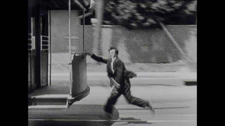Running Late Black And White GIF - Find & Share on GIPHY