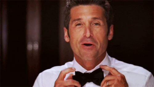 Patrick Dempsey Bowtie GIF - Find & Share on GIPHY