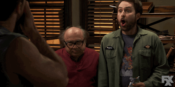 Angry Oh No GIF by It's Always Sunny in Philadelphia - Find & Share on GIPHY