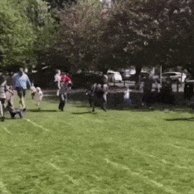 Father son race in funny gifs