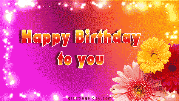 Image result for happy birthday Gif