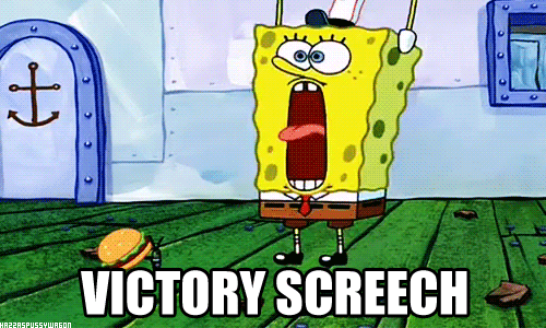 VICTORY SCREECH VICTORY SCREECH VICTORY meme reference
