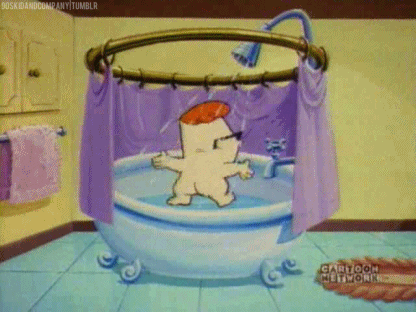 laboratorio de dexter ducha