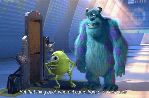 disney pixar monsters inc