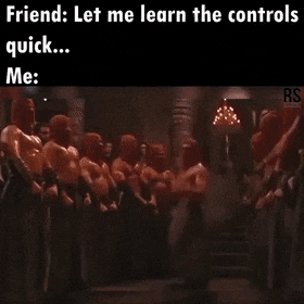 Checking controls in gaming gifs