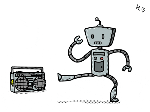 robot clipart animation - photo #45