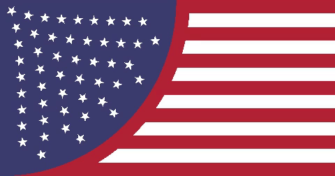 How many stars on the american flag