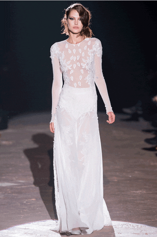 sheer lingerie model runway walk gif sheer lingerie model runway walk gif