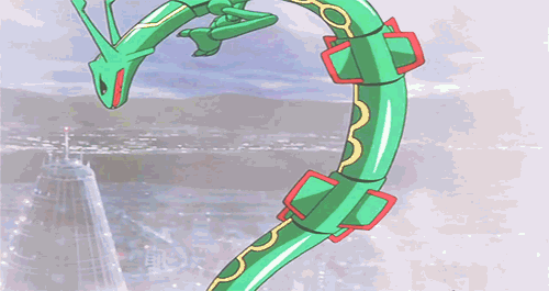 Image result for Rayquaza  gif