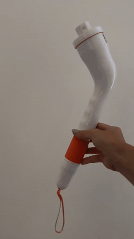 Cepillo eléctrico 7 en 1 en funcionamiento