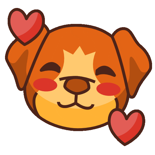 Excited Dog Sticker for iOS & Android GIPHY