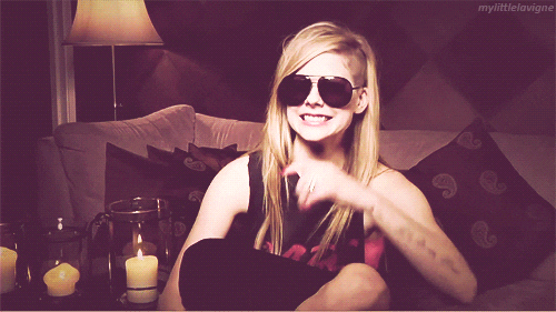 avril lavigne animated GIF