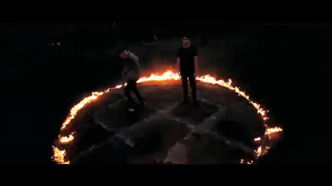 Fire Anime Boy Gif