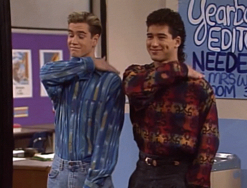 Image result for saved by the bell gif