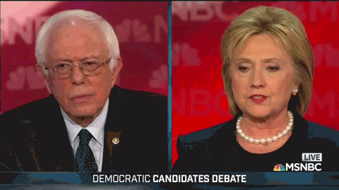 Bernie Sanders Democratic Candidates Debate GIF