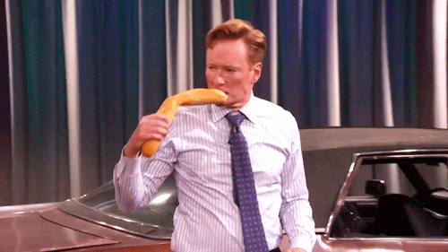 Hungry Conan Obrien GIF by Team Coco - Find & Share on GIPHY