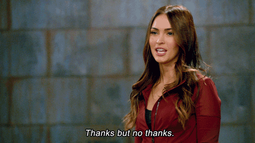 Megan Fox Thanks GIF by New Girl - Find & Share on GIPHY