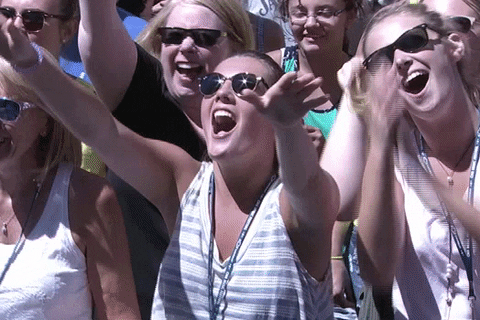 Excited Crowd GIF by CMA Fest: The Music Event of Summer - Find & Share on GIPHY