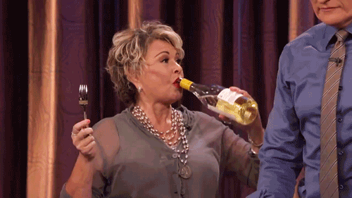 Roseanne Barr Cheers GIF by Team Coco