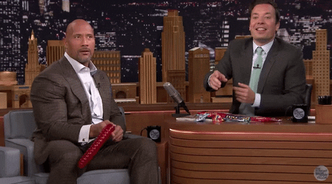 Super relatable Dwayne Johnson tastes candy for the first time since 1989