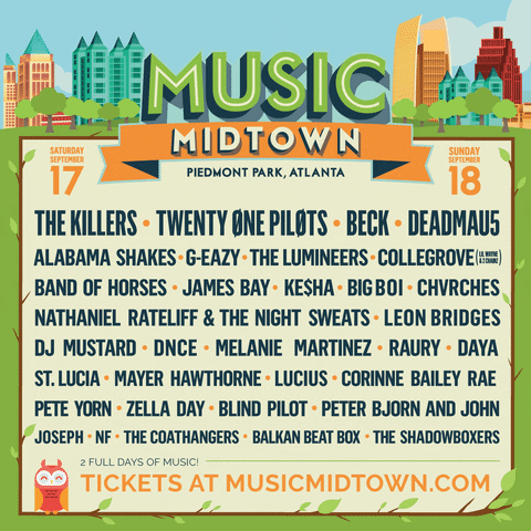 Music Midtown line up
