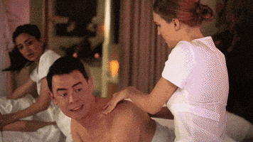 Life In Pieces Massage GIF by CBS - Find & Share on GIPHY