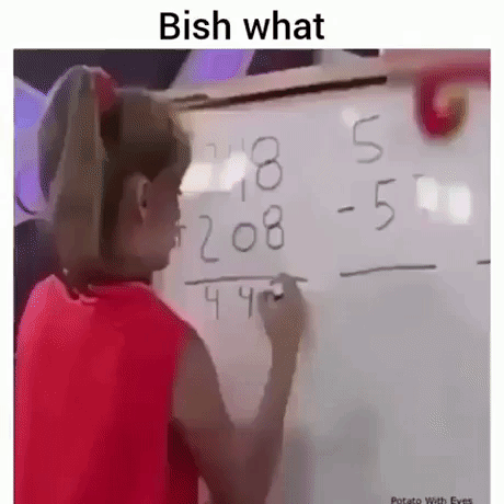 Quick Math in funny gifs