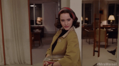 Rachel Brosnahan Shade GIF by The Marvelous Mrs. Maisel - Find & Share on GIPHY