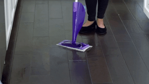 Abby Elliott Kitchen GIF by Swiffer - Find & Share on GIPHY
