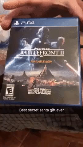 Best Secrete Santa Gift in funny gifs
