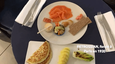 Paris Gourmet GIF by Petrossian