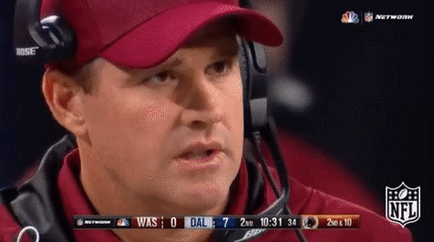 Image result for jay gruden gif
