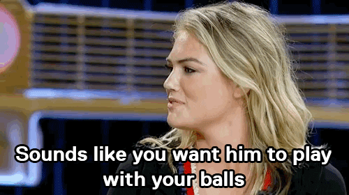 Sounds Like You Want Him To Play With Your Balls S Find And Share On Giphy