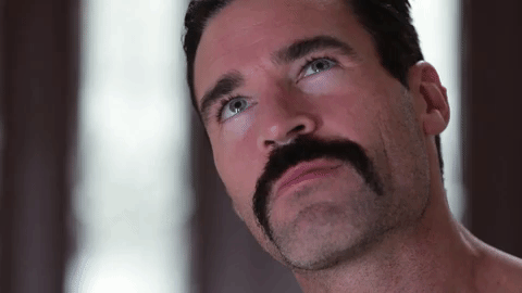 Charles Dera Mustache GIF - Find & Share on GIPHY
