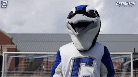Dab Billy GIF by Creighton University Athletics