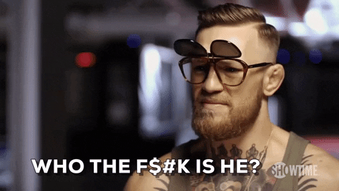 Who Is He Conor Mcgregor GIF by SHOWTIME Sports - Find & Share on GIPHY